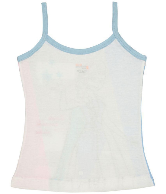 Bodycare Girls Frozen Printed Vest Pack Of 3 - Assorted - None