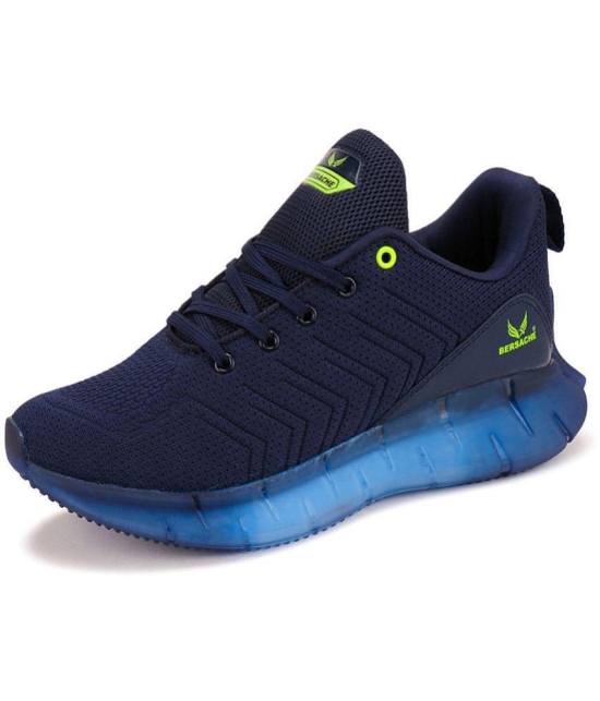 Bersache Blue Mens Sports Running Shoes - None