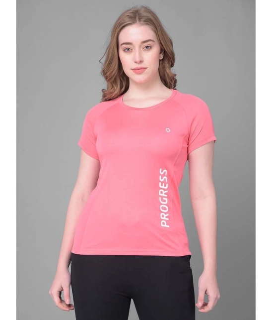 Dollar Coral Polyester Tees - Single - None