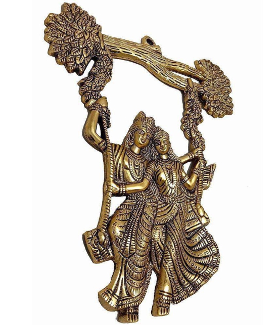 VARKAUS - Glass Radha Krishna Idol ( 30 cm )