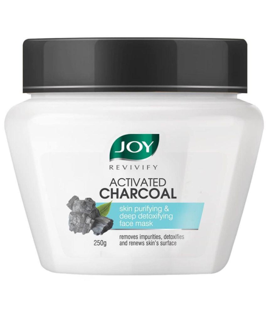 Joy Activated Charcoal Face Wash (100 ml)and Charcoal Face Mask (250g) - Combo Pack