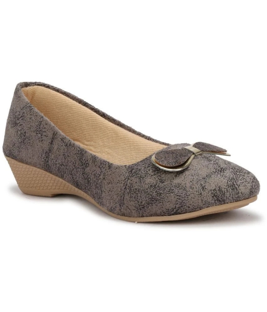 Ishransh - Gray Womens Casual Ballerinas - None