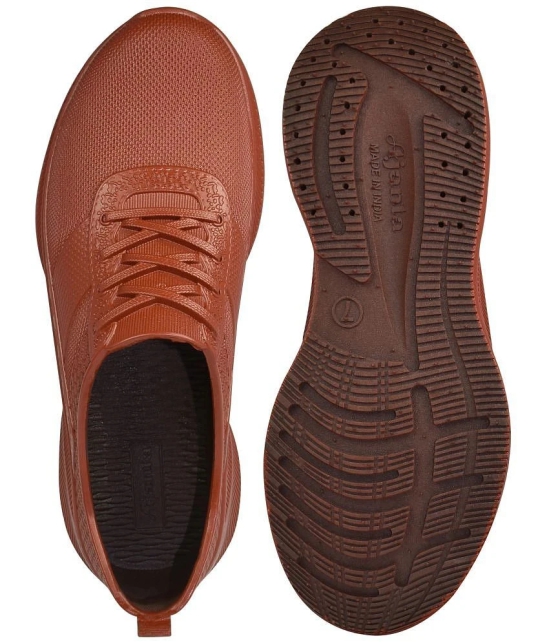 Ajanta Brown Mens Slip-on Shoes - None