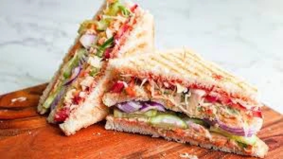 Club Veg Grilled Sandwitch