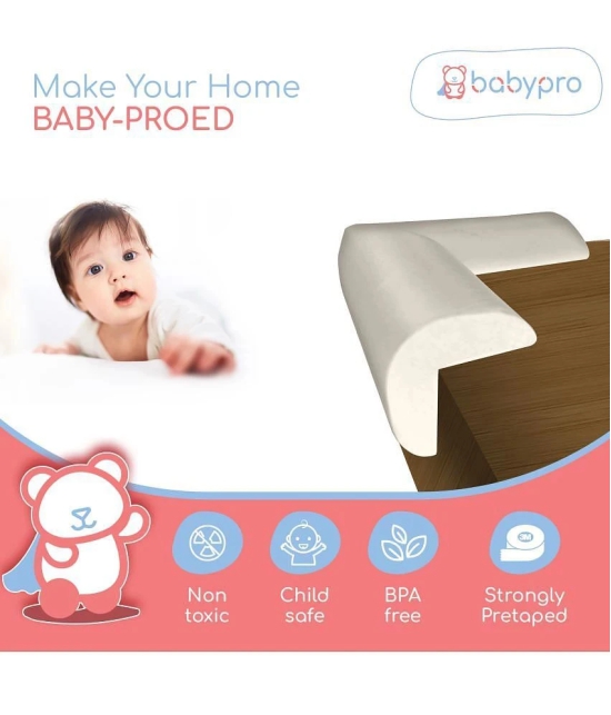 BabyPro White Foam Edge Guard ( 8 pcs )