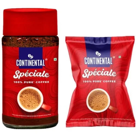 Continental Speciale Pure Coffee, 50 gm Free 25 gm