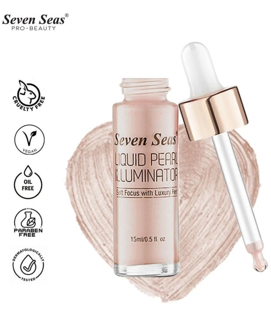 Seven Seas Liquid Pearl Illuminator Face Highlighter (Manhattan)