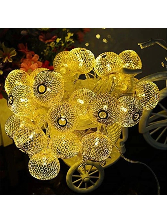 MIRADH Yellow 3Mtr String Light ( Pack of 1 ) - Yellow