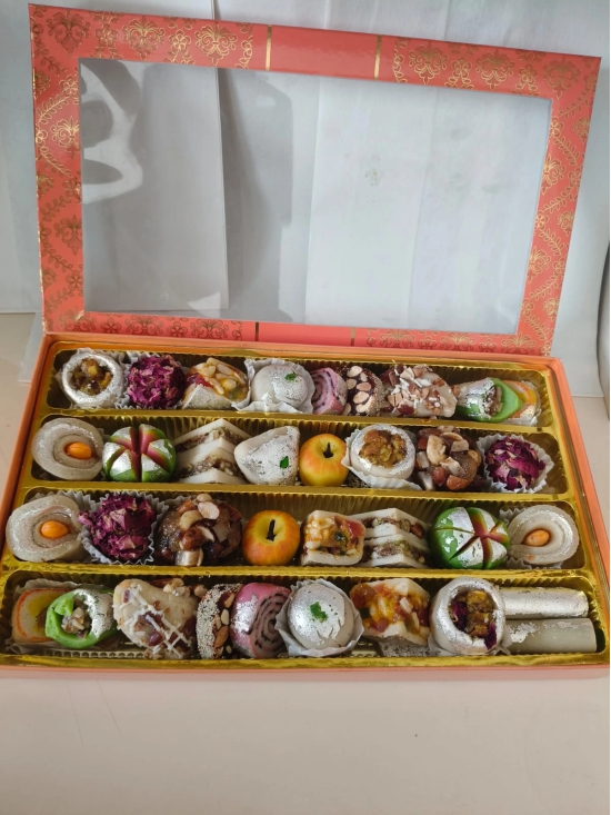 Kaju Assorted Sweets - 4 Rows