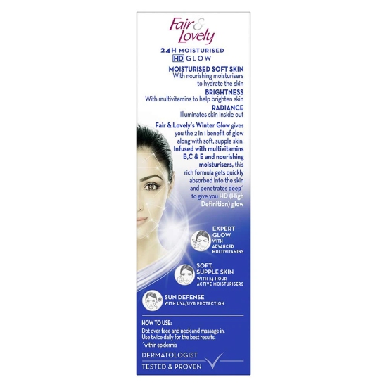 Fair & Lovely Winter Fairness Face Cream, 25G