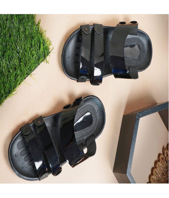 Secritas - Black Men's Sandals - None