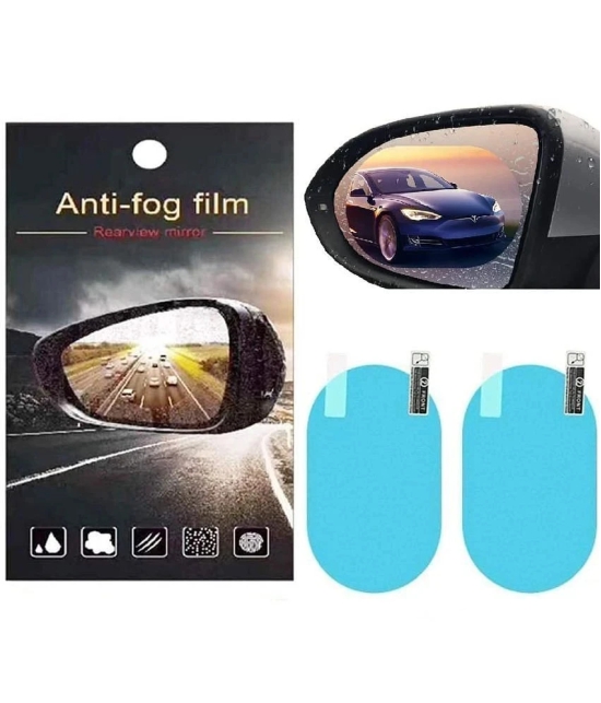 GEEO Side Mirror Visor Transparent Set of 2