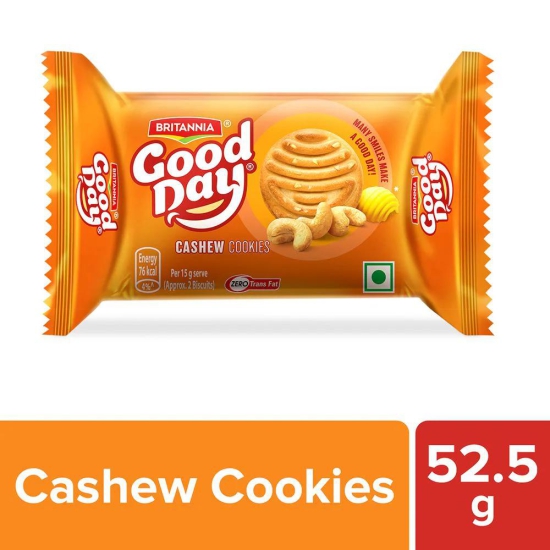 Britannia Good Day Cashew Cookies - 52.5 g