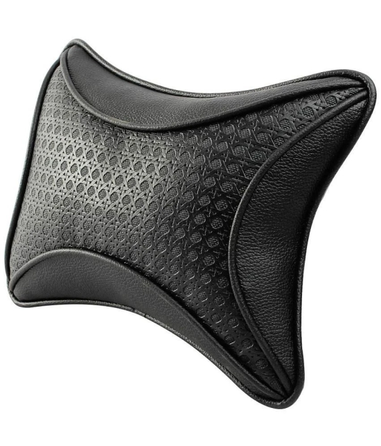 Auto Hub Neck Cushions Set of 2 Black