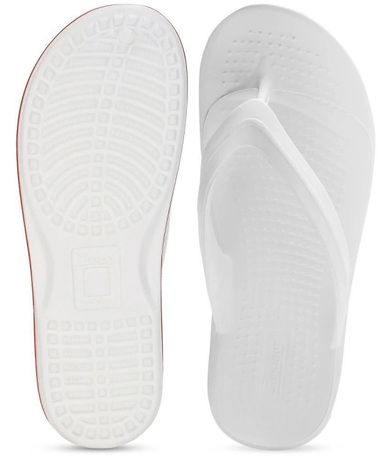 Paragon White Mens Daily Slipper - None