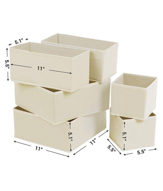 House Of Quirk Canvas Storage Bag & Trunk - Beige