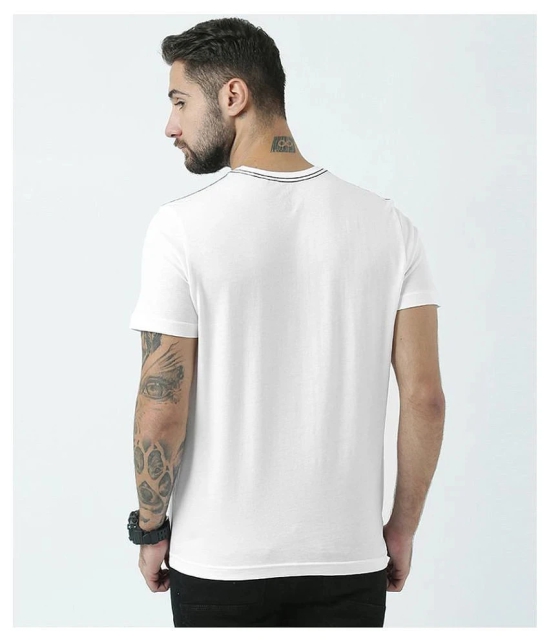 Huetrap Cotton White Printed T-Shirt - None