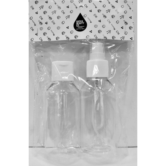 Bath & Beauty Travel Bottle Set - Pack Of 2