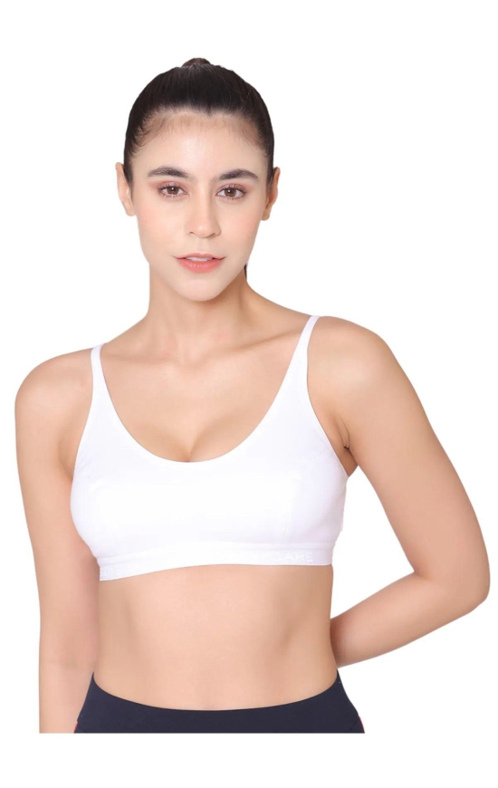 BODYCARE WOMEN`S INNERWEAR SPORTS BRA-1608-80/32 / White