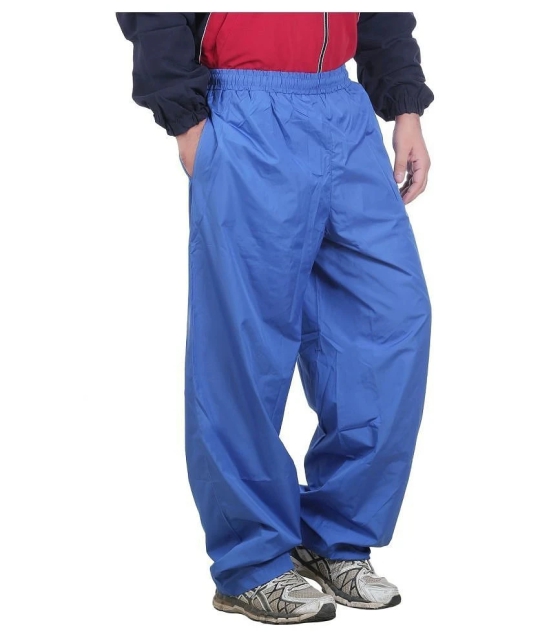 Preen Blue Polyester Trackpants Single - L