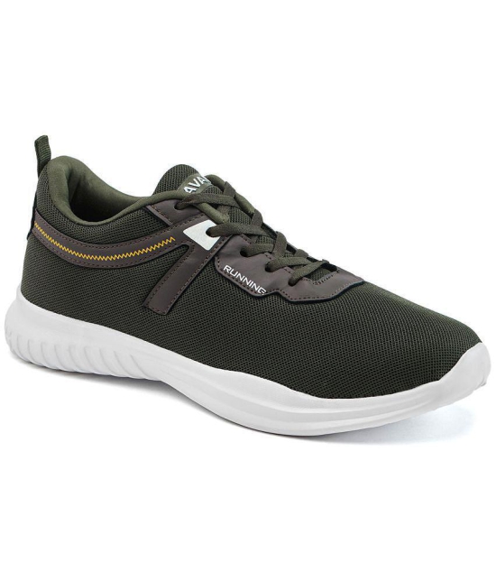 Avant Trace Olive Mens Sports Running Shoes - None