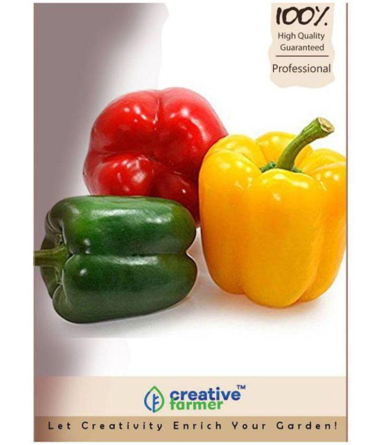 Creative Farmer Pepper Agro Capsicum F1 Colored Seeds Seed