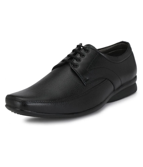 Bucik Office Genuine Leather Black Formal Shoes - None