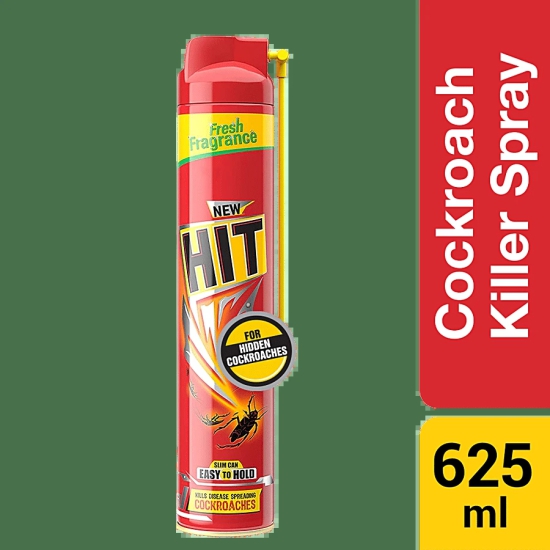 Hit Cockroach Killer Spray, 625 Ml(Savers Retail)