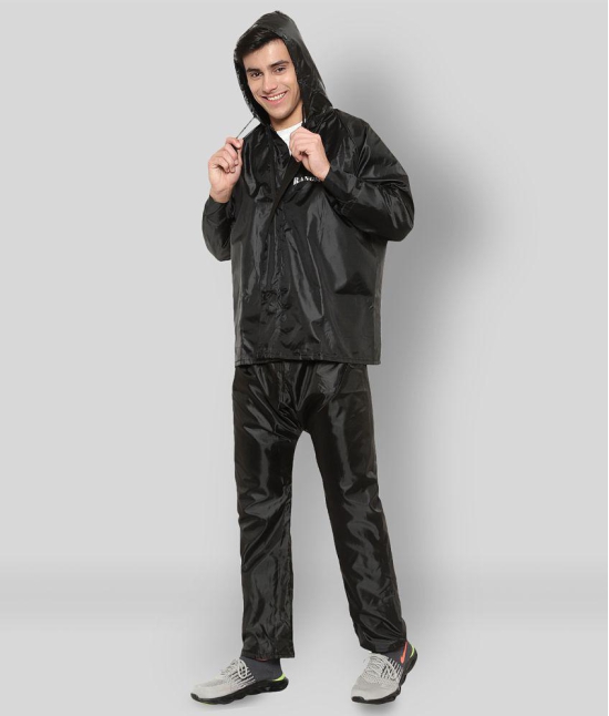 Zacharias Black Rain Suit - 2XL