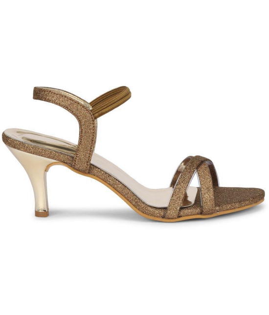 Saheb - Brown Women's Sandal Heels - None