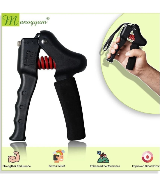 Hand Grip Strengthener Adjustable Hand Grips for Strength Training (25-75Kg) - Multi Color