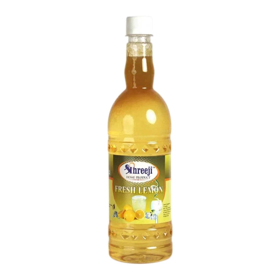 Shreeji Fresh Lemon Syrup Mix with Water / Soda for Making Juice 750 ml