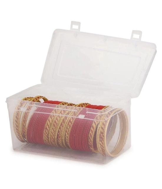 Colorful Designer Bangle Set With Golden Bangles For Party And Daily Use (With Safety Cum Carry Box) Unbreakable029 - None