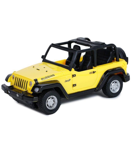 Fratelli - Yellow Plastic Car ( Pack of 1 ) - Yellow