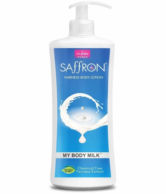 VI-JOHN Saffron Fairness My Body Milk Body Lotion 400ml - Pack of 1