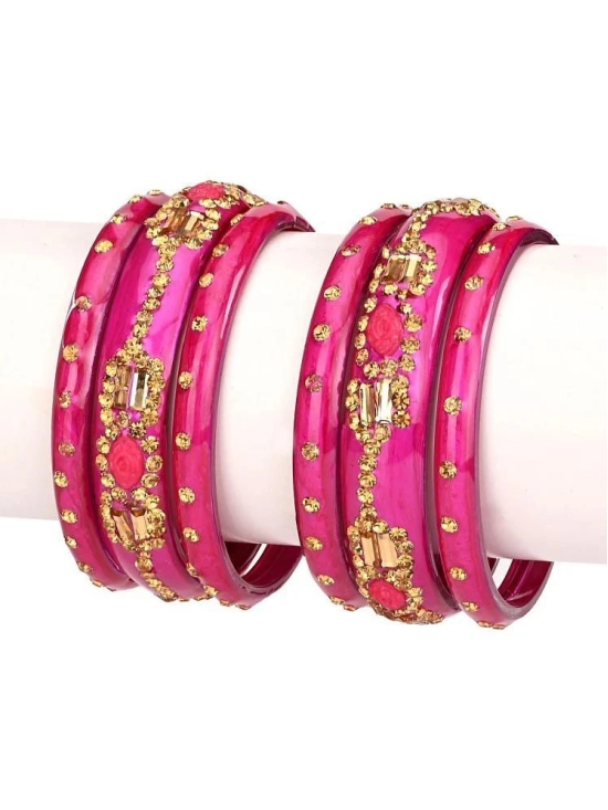 Somil Multicolor Bangle Set ( Pack of 12 ) - None