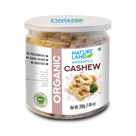 Natureland Organics Cashew 200 gm