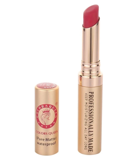 Colors Queen Velvet Texture Non Transfer Lipstick Royal Queen Raspberry Pink 4 g