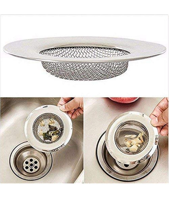 Stainless Steel Kitchen Strainer Sink Jali, Drain Basin Basket Filter Stopper Drainer, 9 cm