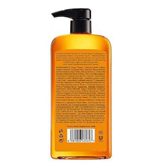 Pears Pure Gentle Body Wash 500 Ml