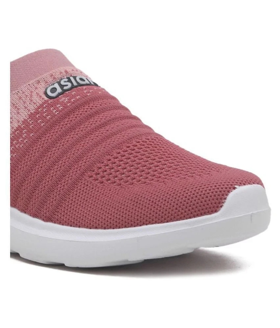 ASIAN - Pink  Womens Sneakers - None