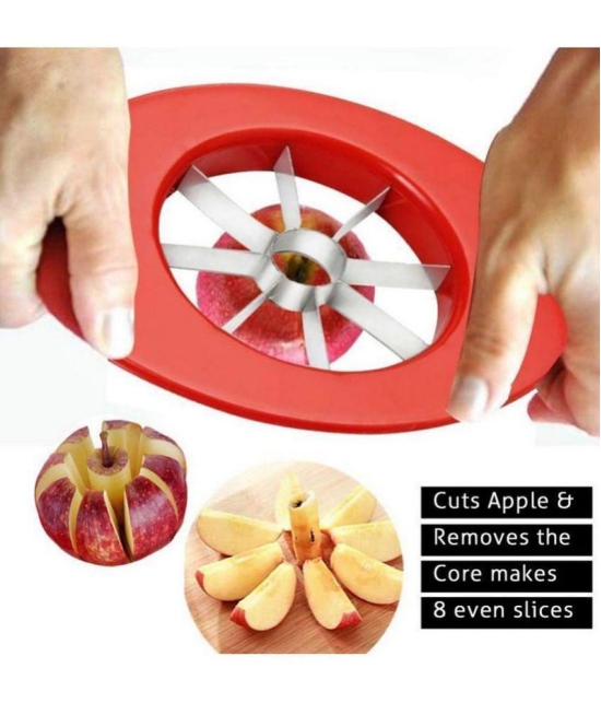 Green Tales Assorted Stainless Steel Apple Cutter Blade Length 3 cm ( Pack of 1 ) - Assorted