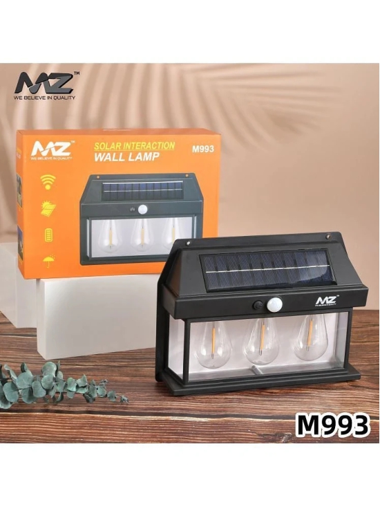 MZ 3W Solar Outdoor Wall Light ( Pack of 1 )