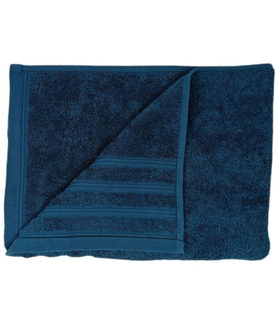 Gahoifab Single Cotton Bath Towel Blue - Blue