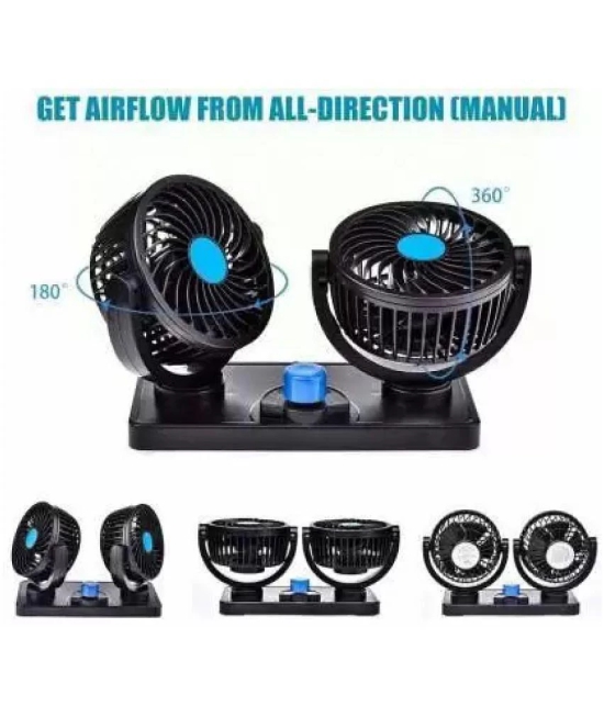 PENYAN Dashboard Fan Black