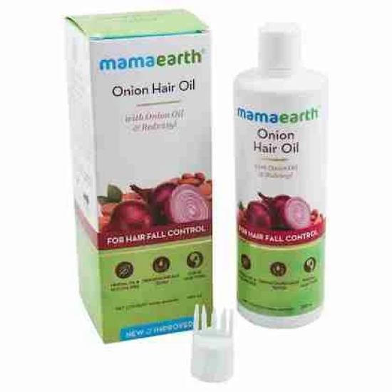 Mamaearth Hair Fall Control Onion Hair Oil 250 ml