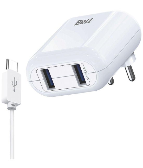 Bell - Type C 2.4A Travel Charger - Grey