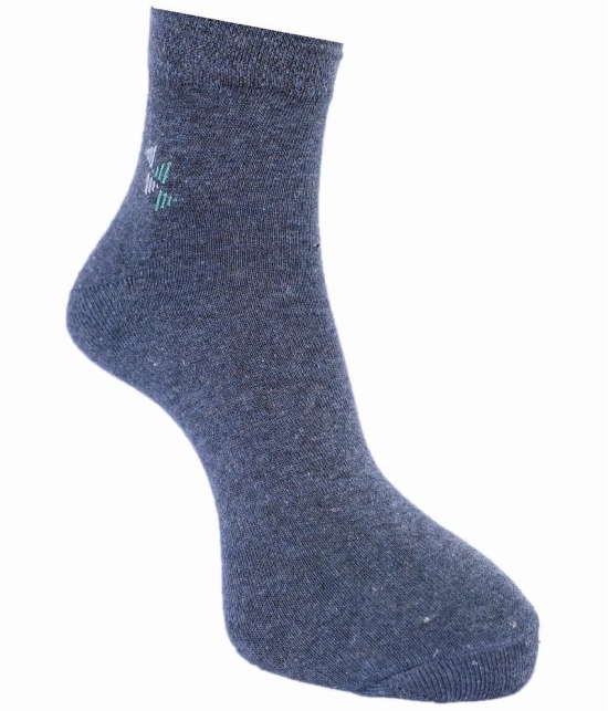 Dollar - Cotton Mens Solid Multicolor Ankle Length Socks ( Pack of 5 ) - Multi