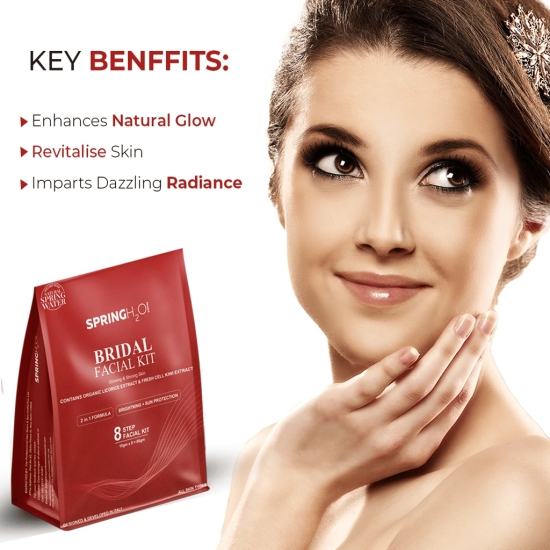 SPRING H2O Bridal Facial Kit - Glowing & Shining Skin