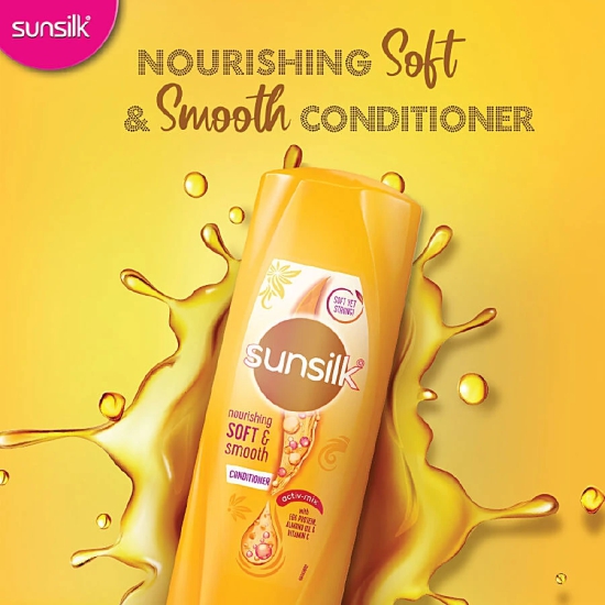 Sunsilk Conditioner - Nourishing Soft & Smooth, 180 Ml